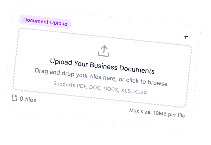 Upload Business Documents